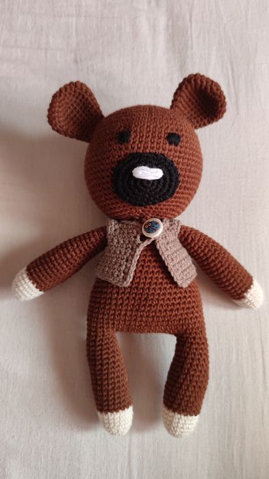 Ursulețul lui Mr. Bean - Teddy 2 - jucărie croșetată
