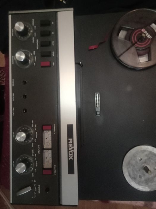 Magnetofon REVOX A77 2trak .Servisat!