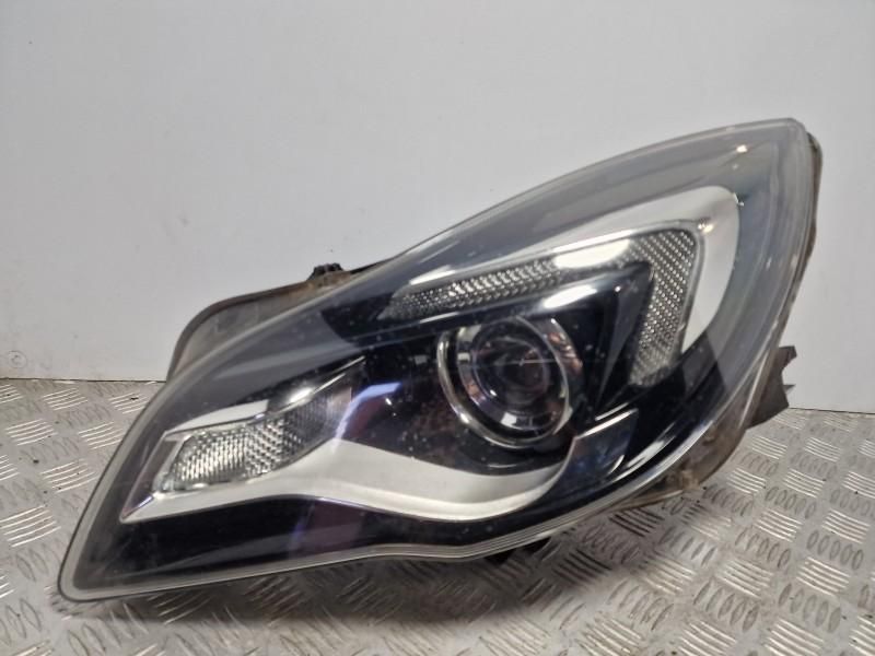 Far stanga lupa bec halogen cu defect Opel Insignia A facelift