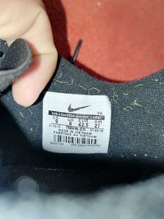 Бутонки Nike бяло черни