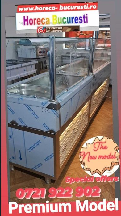 Linie AUTOSERVIRE / BAIN marie 3GN-6GN / Vitrina CALDA 3GN-6GN /