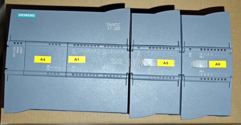 SIMATIC S7-1200 + doua extensii