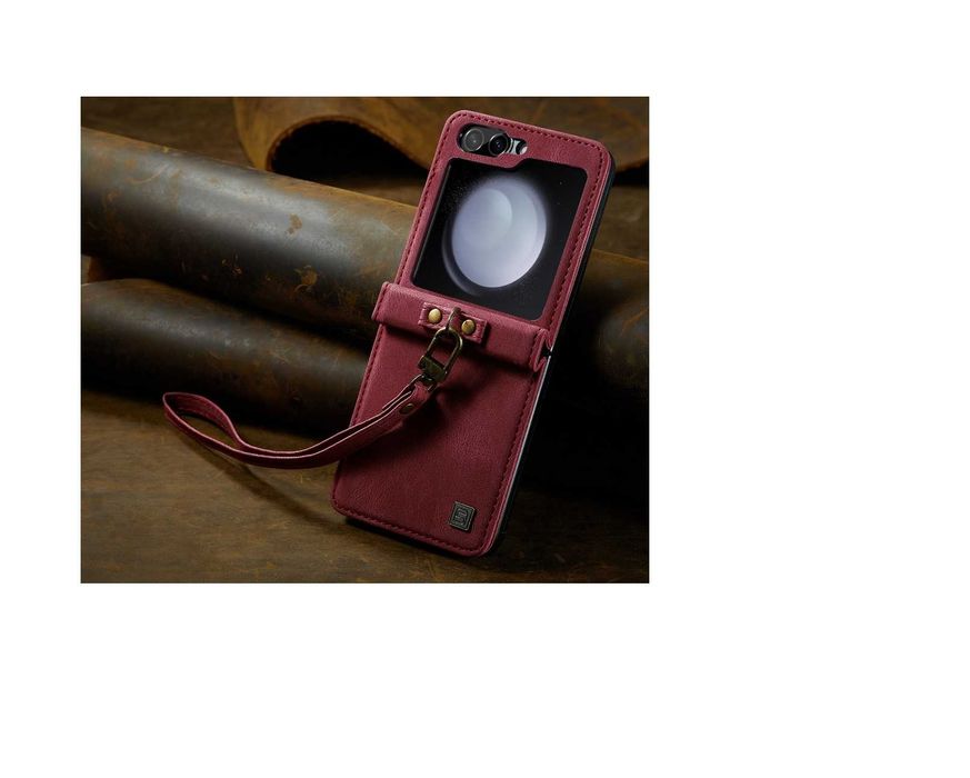 Husa piele inel curelusa mana detasabila SAMSUNG Galaxy Z Flip6 5 7 5G