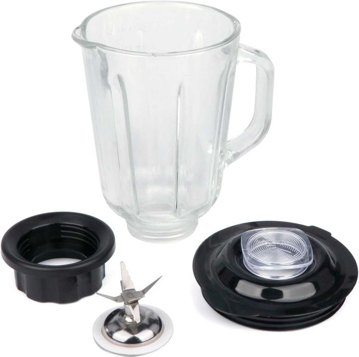 Блендер 2в1 Nexser NS1841S 1.5л 600W Мелничка Чопър Стъклена кана