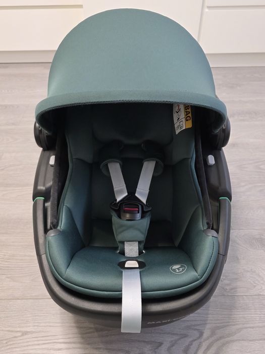 Кошница за кола Maxi-Cosi - Coral 360, i-Size, 40-87 cm, Green