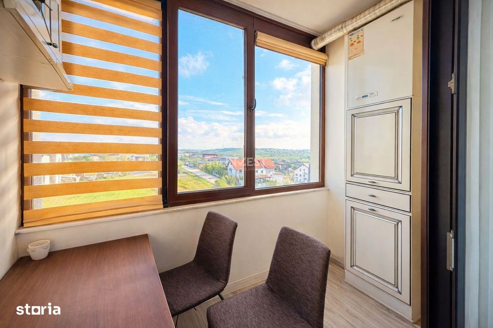 Apartament mobilat 68 MP Utili - etaj intermediar cu lift - zona Cetat
