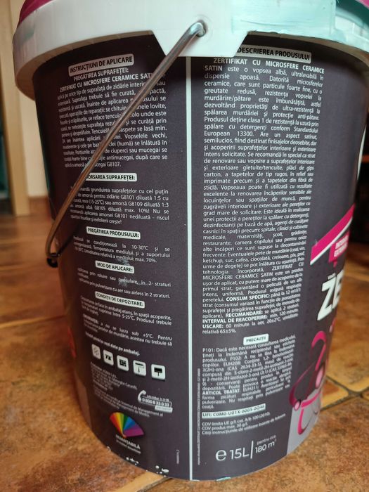 Kober Zertifikat satin ceramic interior/exterior 15L, culoare Jad-J3