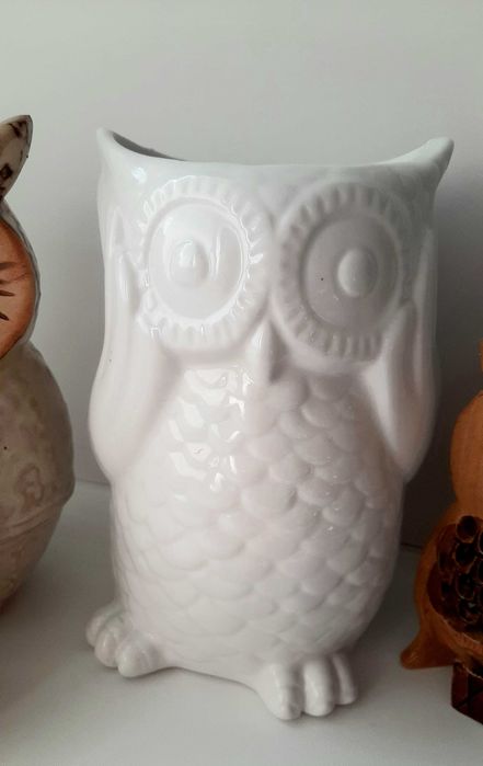 Коллекция статуэток сов