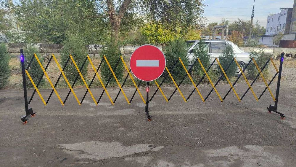 Мобильное  ограждение дорожное