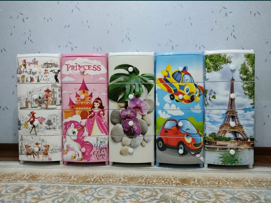 Пластиковые детские комоды!