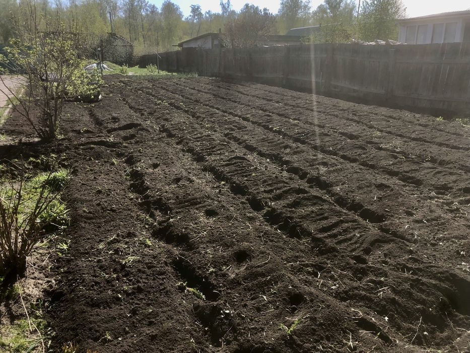 Вспашка огородов