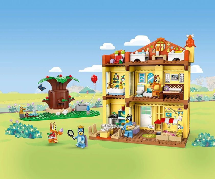 LEGO 11203  lego Bluey 11203 - Семейната къща на Блуи
