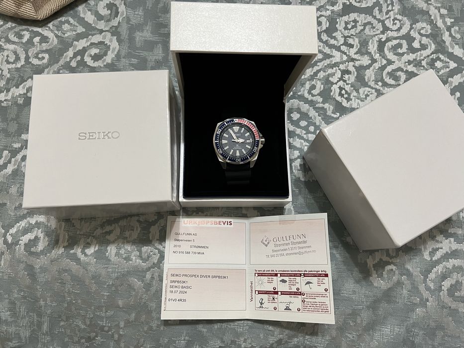 Seiko prospex diver SRPB53K1 оригинал