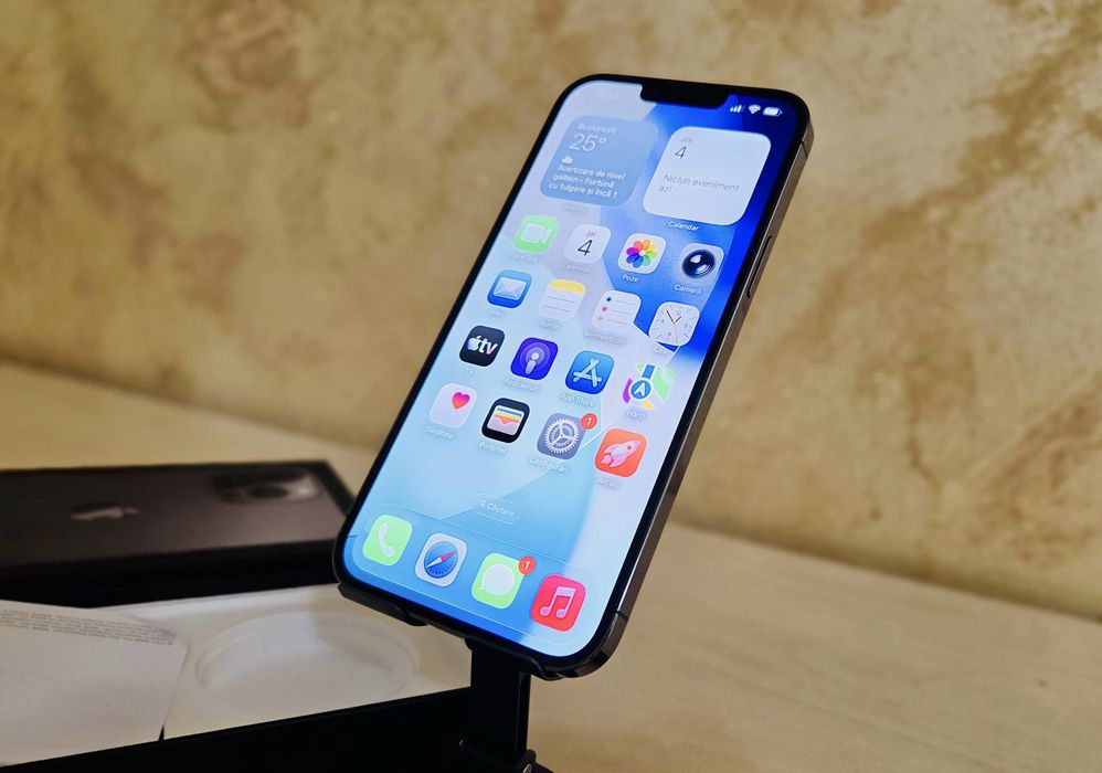 Vând iPhone 13 Pro Max 5G Graphite – Ca Nou, Full Box, Impecabi îngrijit