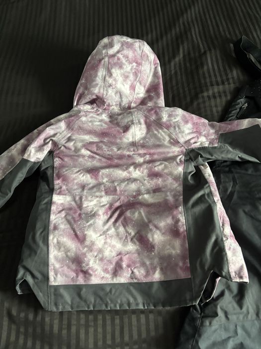 Costum de ski/snowboard copii cu pantaloni reglabili, 6 ani 115-124 cm