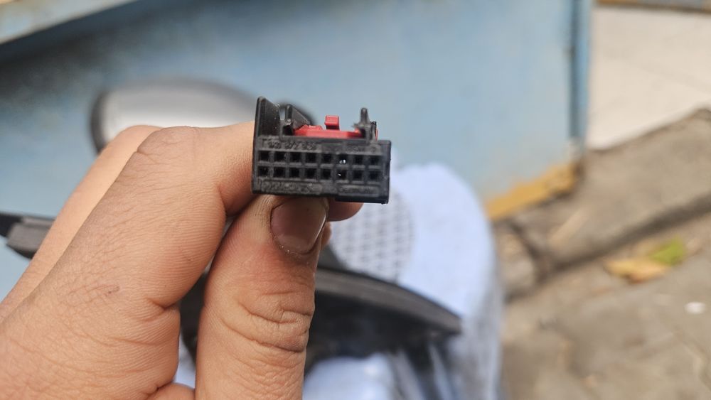 Ляво Странично огледало за VW Passat B7/Пассат Б7 Сиво черно