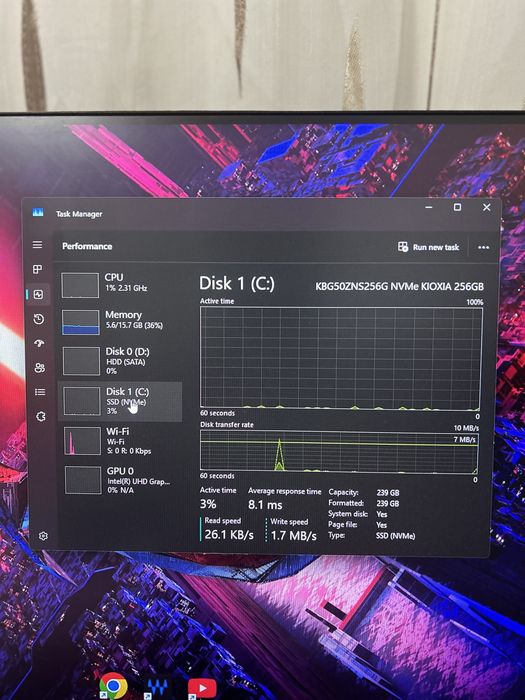 Mini pc | i5gen12 | 16gb ram | ssd 256gb+HDD 1 terra