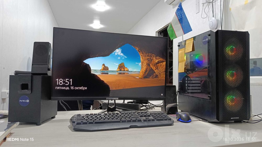 Stolniy kompyuter sotiladi holati yaxshi 3d max autocad lumion dizayn