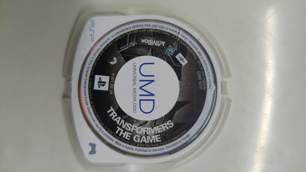 Оригинальные диски для Sony PSP (UMD)