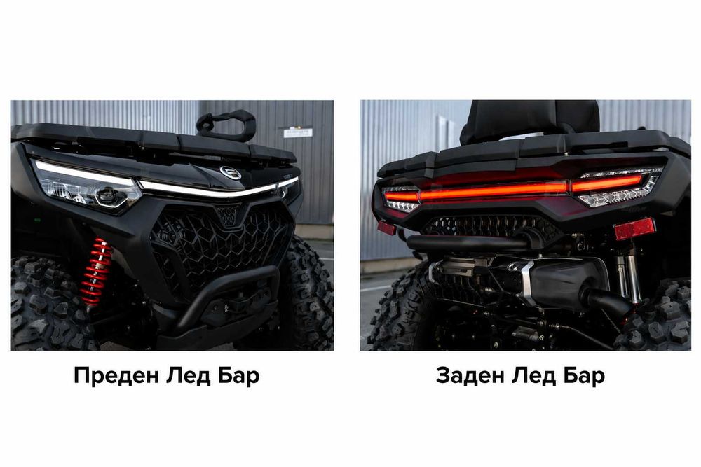 НОВ Оригинален Централн Лед Фар CFMoto X10 X8 2024+ Преден и Заден Лента/Светлина/Бар