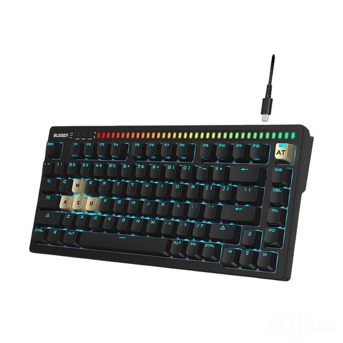 Игровая механическая клавиатура Bloody AT75 CYPHER GHOST/Nyx Mirage+/