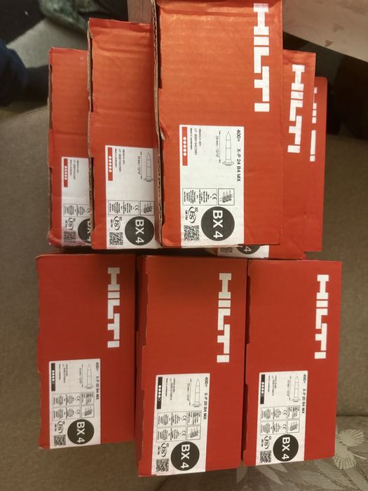 Hilti BX4 Пирони за бетон