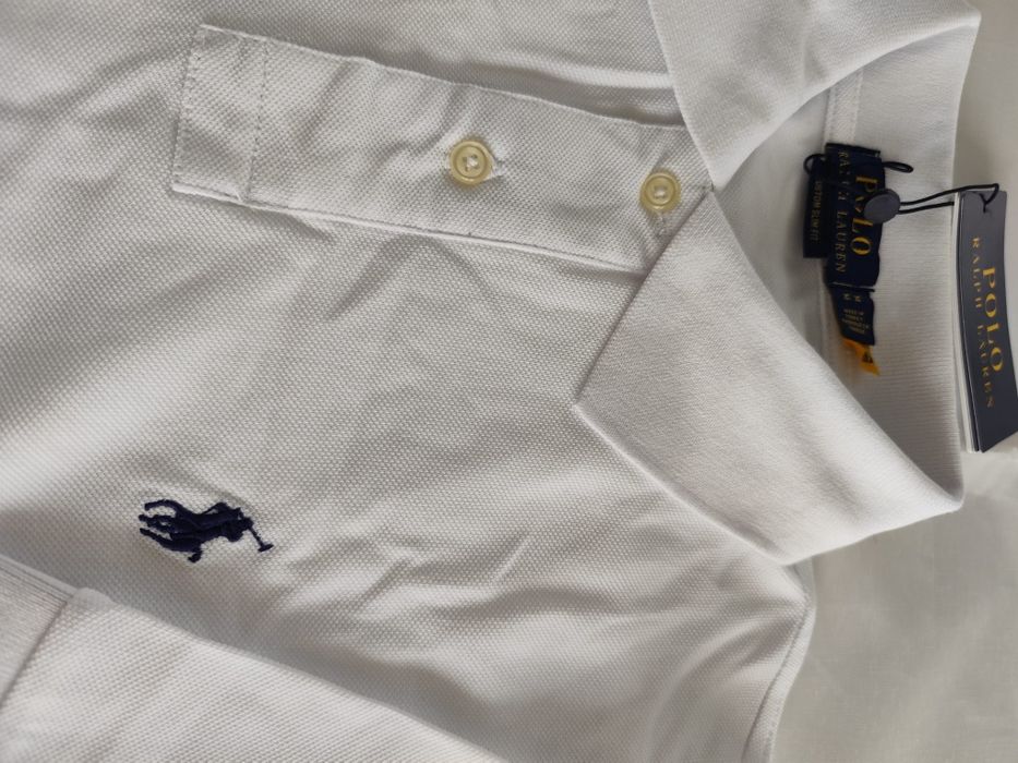 Tricou Polo Ralph Lauren - Marimea M - Alb