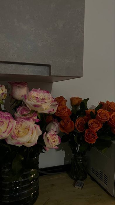 Цветы розы букет