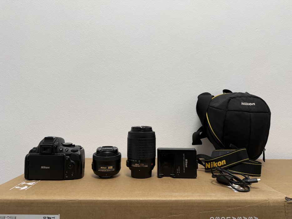 Nikon D5100-FULL set+2 obiective