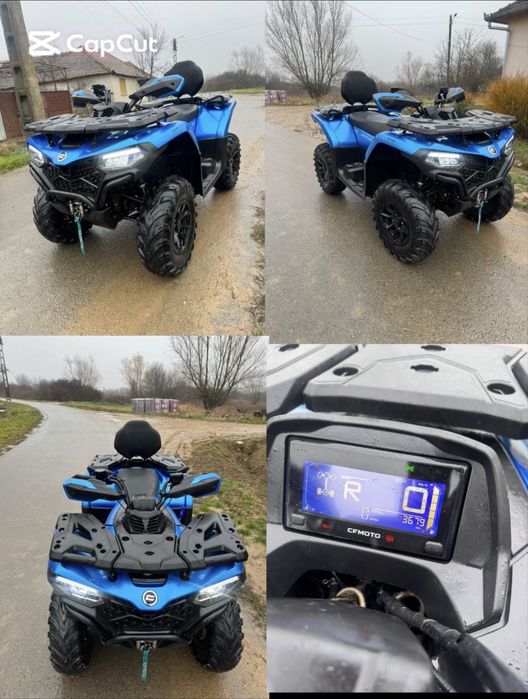 Vând ATV CF Moto 520 – X5 -2023, 4x4,