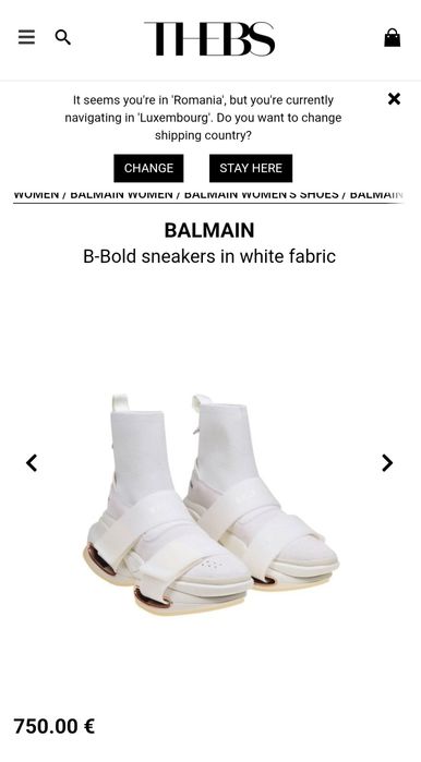 Balmain B-Bold White