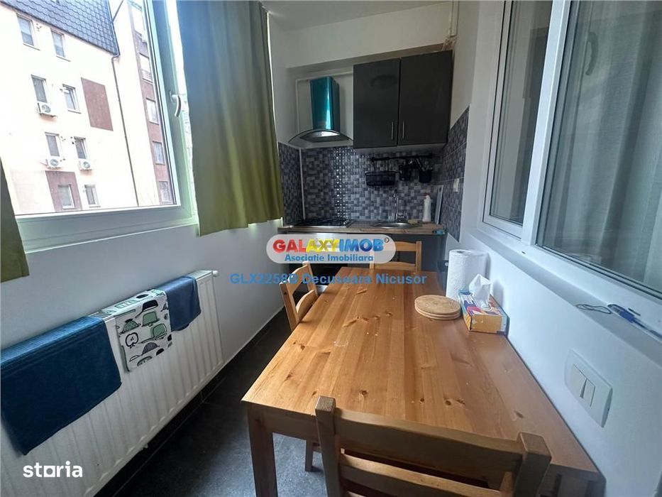Studio Mobilat Utilat in Militari Residence 360 Euro