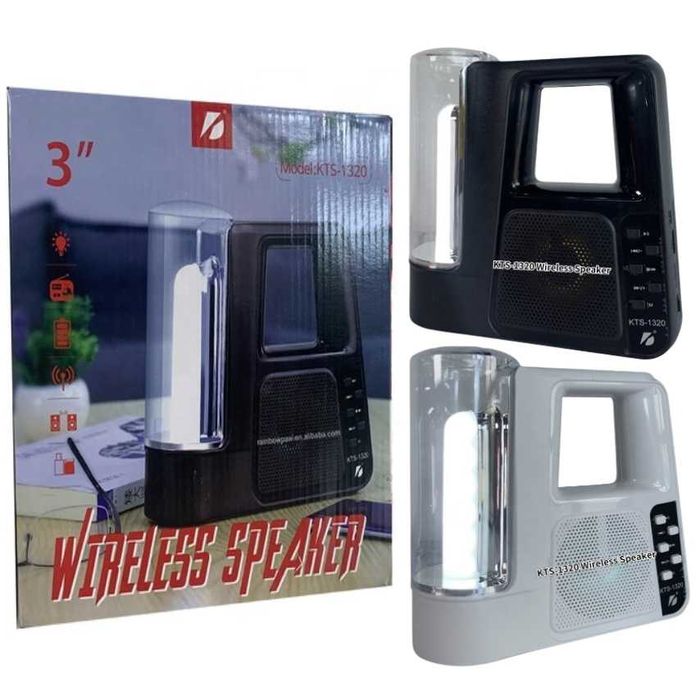 Тонколона KTS-1320 с блутот и вграден фенер