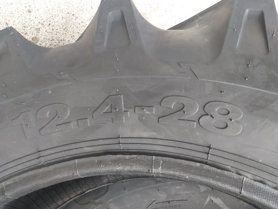 Cauciucuri noi 12.4-28 OZKA anvelope tractor cu 8PR livrare rapida