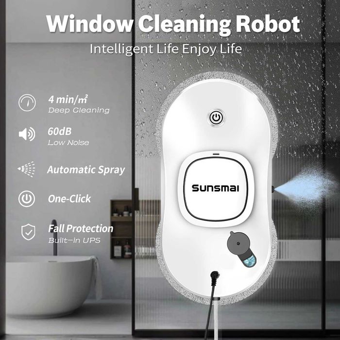 Robot smart/inteligent pentru curatarea/spalarea geamurilor