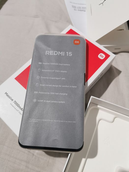 Redmi 15 чисто нов