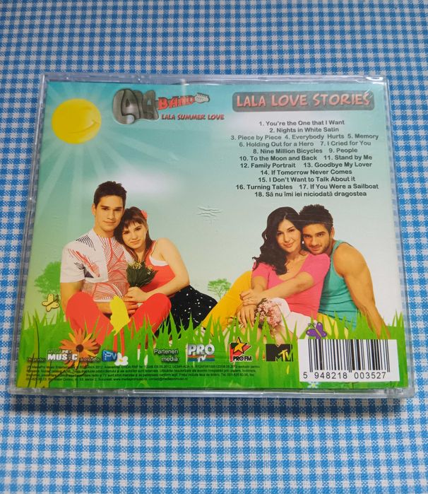CD Lala Band,Lala summer love, vechi de colecție, conține 2 CD-uri