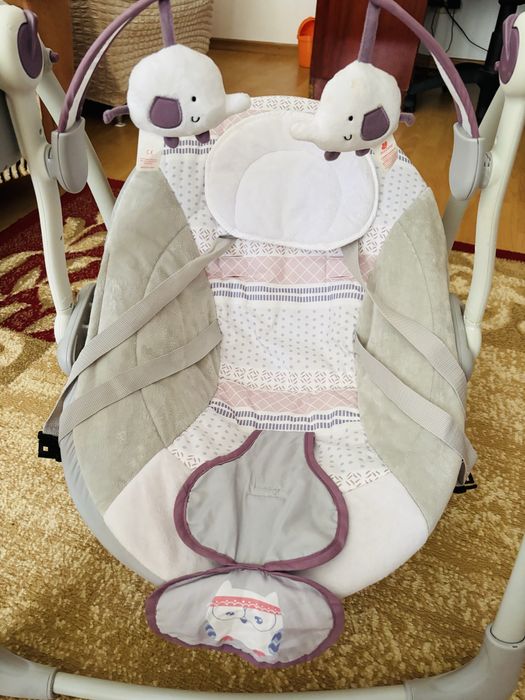 Leagan electric cu melodi pentru bebelusi