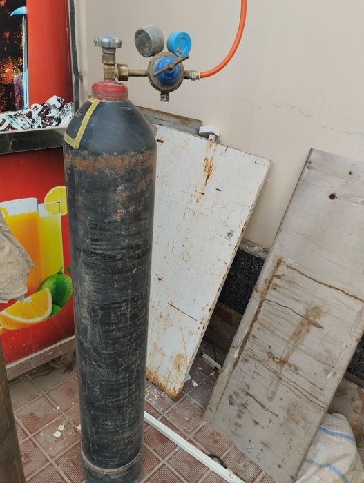 Кислород балони гази бн
