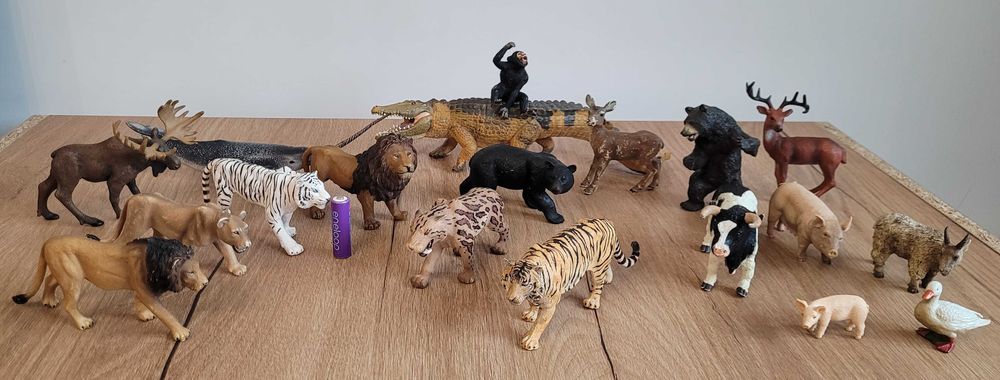 Lot figurine animale Mojo, Papo, Collecta, Bully, Safari