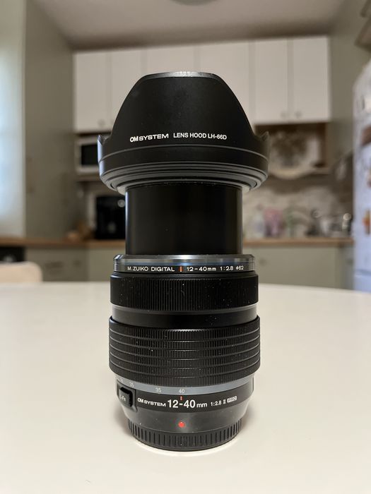 Olympus 12-40 2:8 ll Pro OmSystem Blk22 Patona Protect