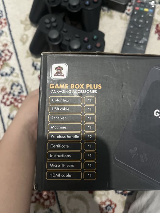 Game Box Plus 20000+ ойын | 2 джойстик | HDMI 64GB