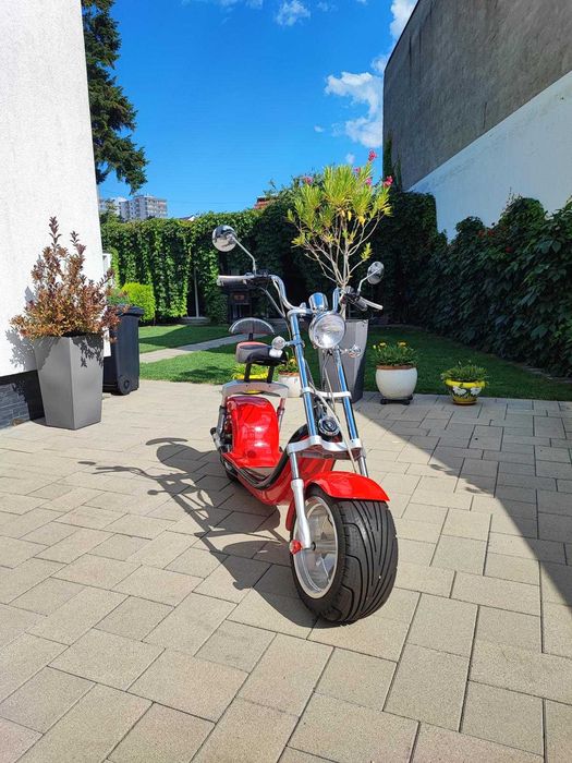 Scuter Electric Fără Permis Tip Harley, Motor 1500W