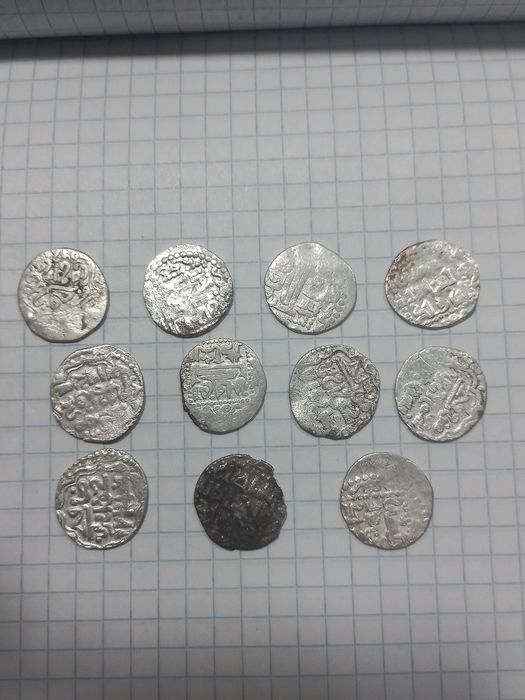 Монеты серебро 11 -14 век