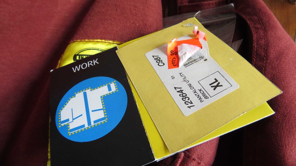 Панталон, работен, нов, с много джобове