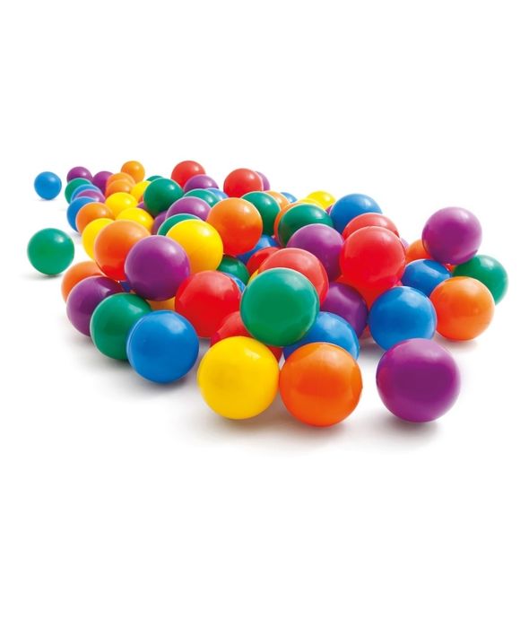 Комплект от 100 топчета Intex, Fun Ballz, 8 см
