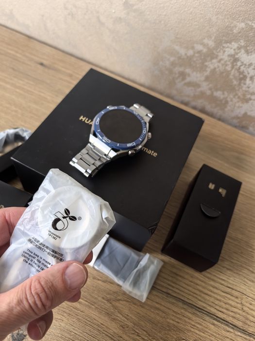 Huawei watch ultimate titanium в гаранция от Yettel!