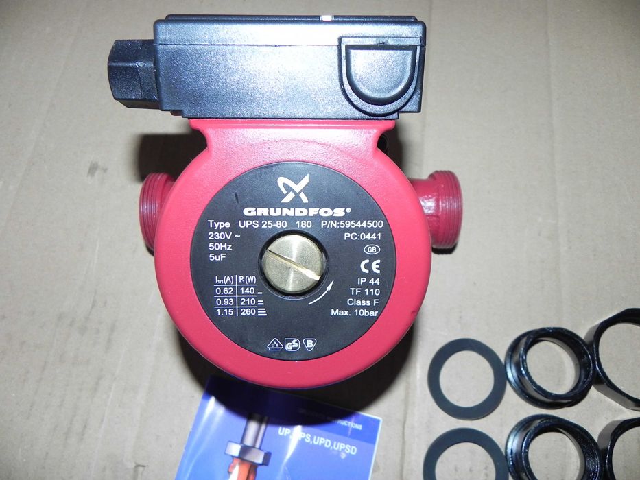 Pompa Grundfos 25 80 180 recirculare apa centrale termice