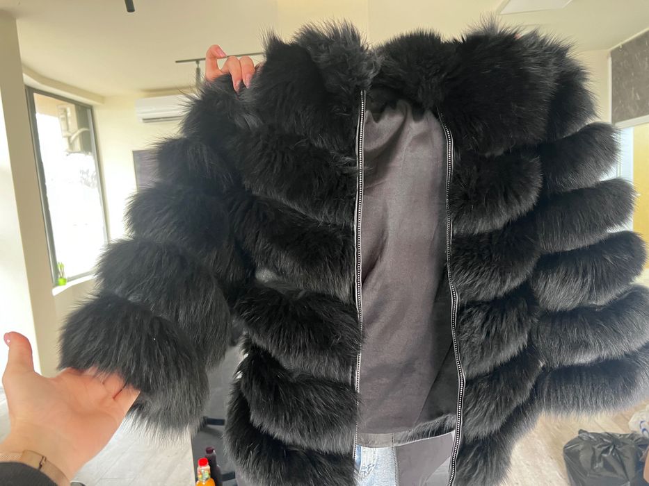 ПУХЕНО палто лисица