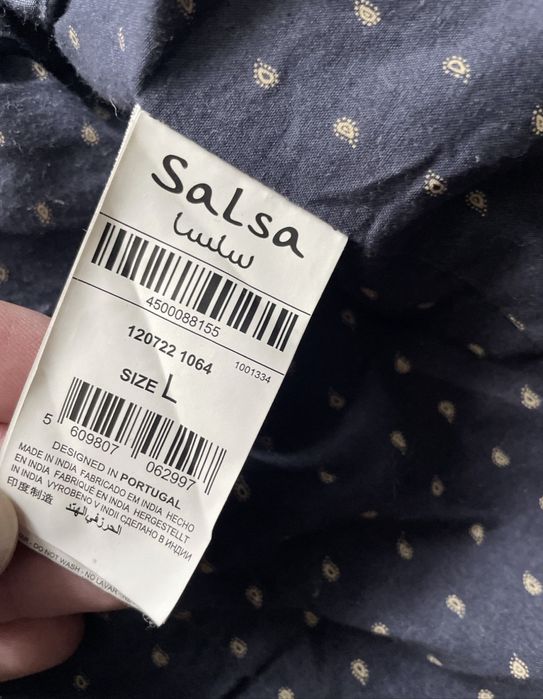 SaLsa Jeans / мъжко кожено(естествена) яке L